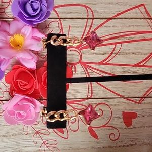 Aretes 18k Gold Plated cristal sawrosky